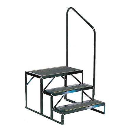 Stromberg Carlson PARK MODEL TRAILER STEP 7IN RISE 9IN RUN TOTAL HEIGHT 21IN EHS-102-R